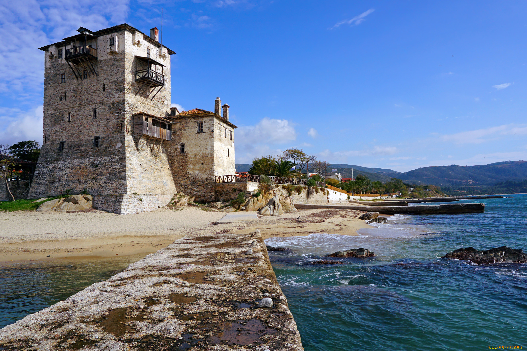 tower of prosphorios,  ouranoupoli, , - ,   , 